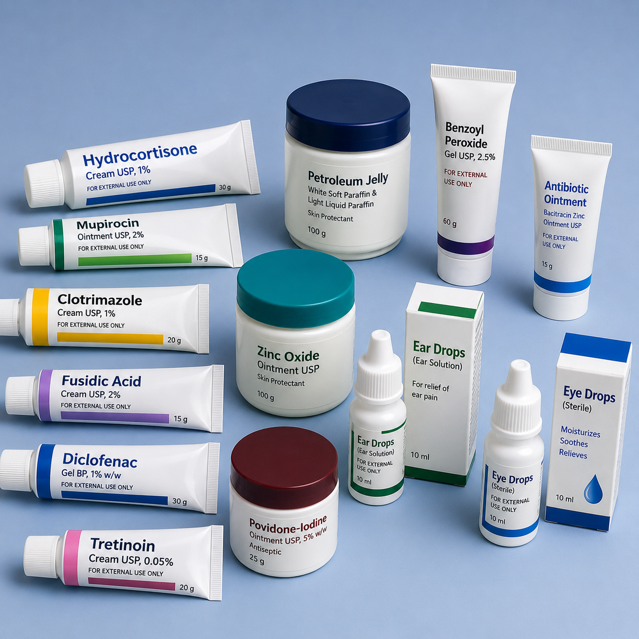 Topical Pharmaceutical Products
